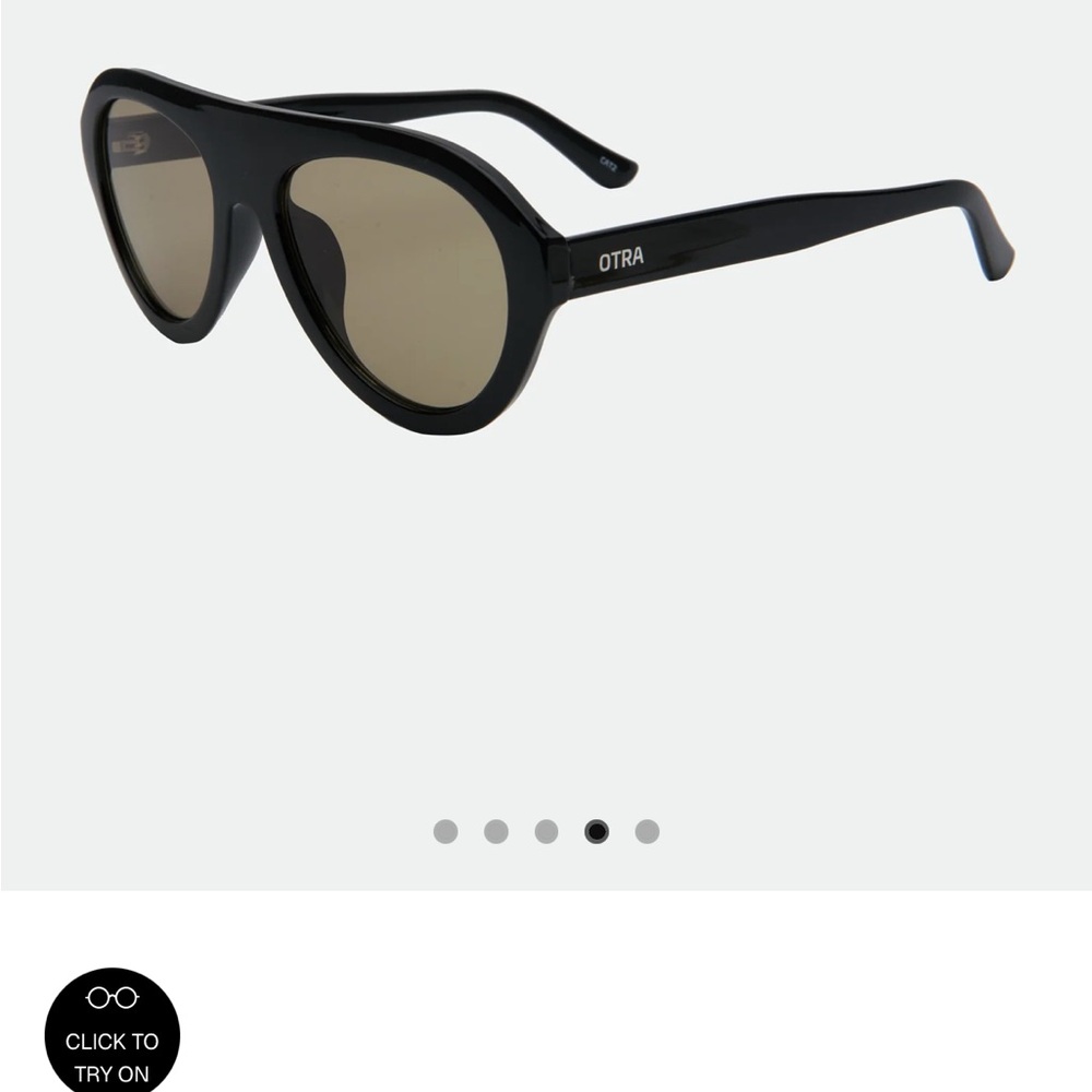 OTRA Black Sunglasses - Picture 3 of 5